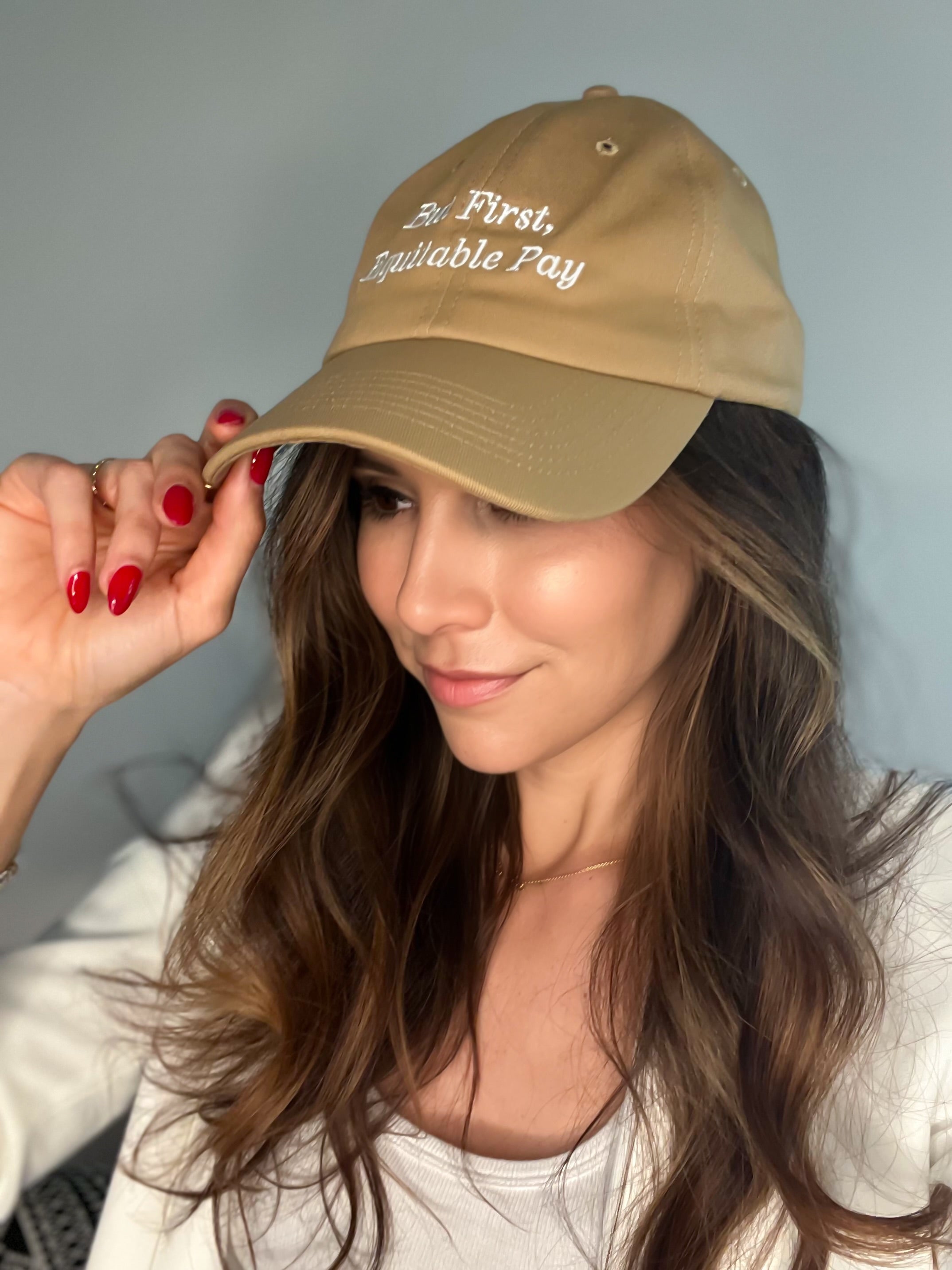 But First, Equitable Pay Baseball Cap